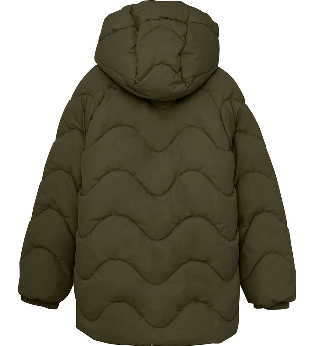 Color Kids Dynejakke - Quilted - Grape Leaf