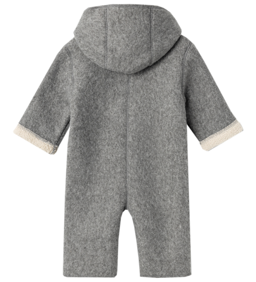 Name It Køredragt - NbnMily - Grey Melange