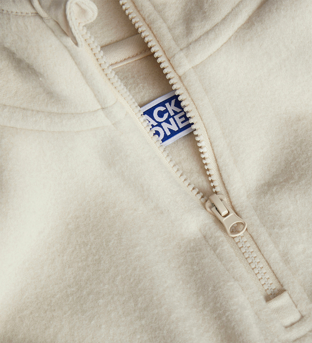 Jack & Jones Fleecetrøje - JjeCorp - Moonbeam