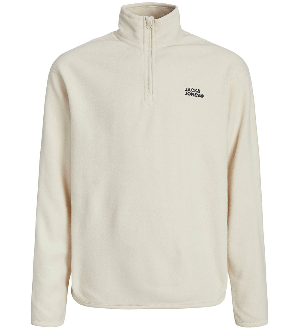 Jack & Jones Fleecetrøje - JjeCorp - Moonbeam