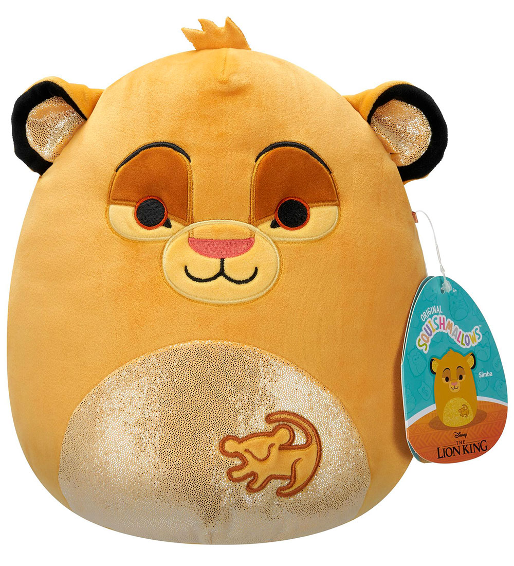 Sguishmallows Bamse - 20cm - Løvernes Konge Simba