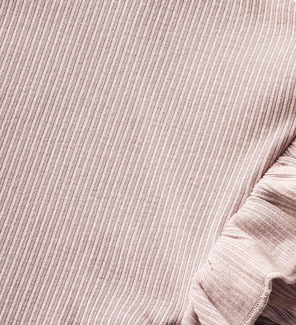 Wheat Bluse - Rib - Belinda - Dry Rose