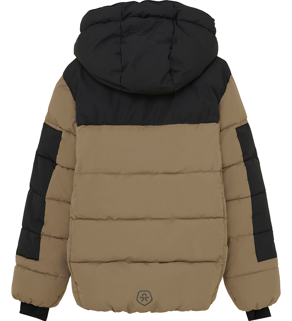 Color Kids Dynejakke - Quilt - Lead Grey