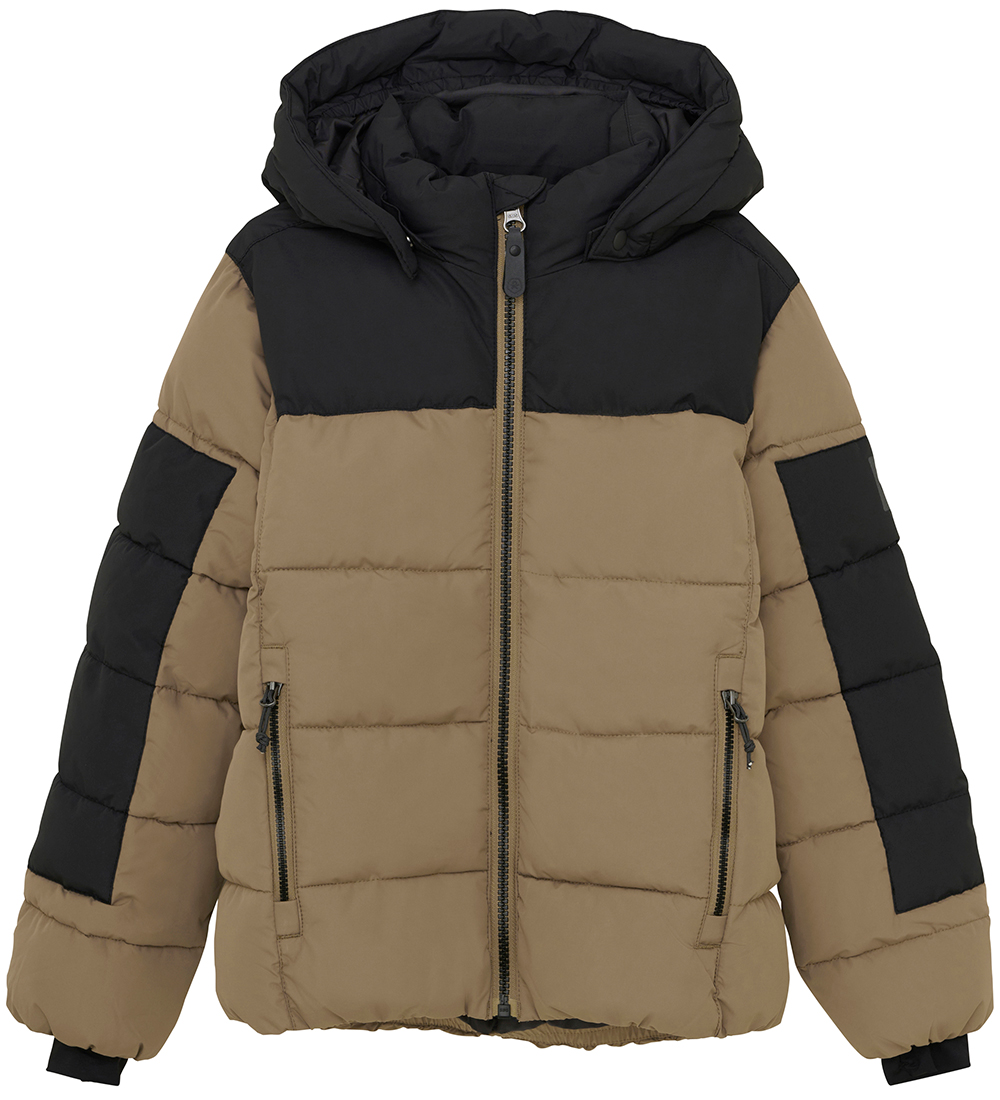 Color Kids Dynejakke - Quilt - Lead Grey