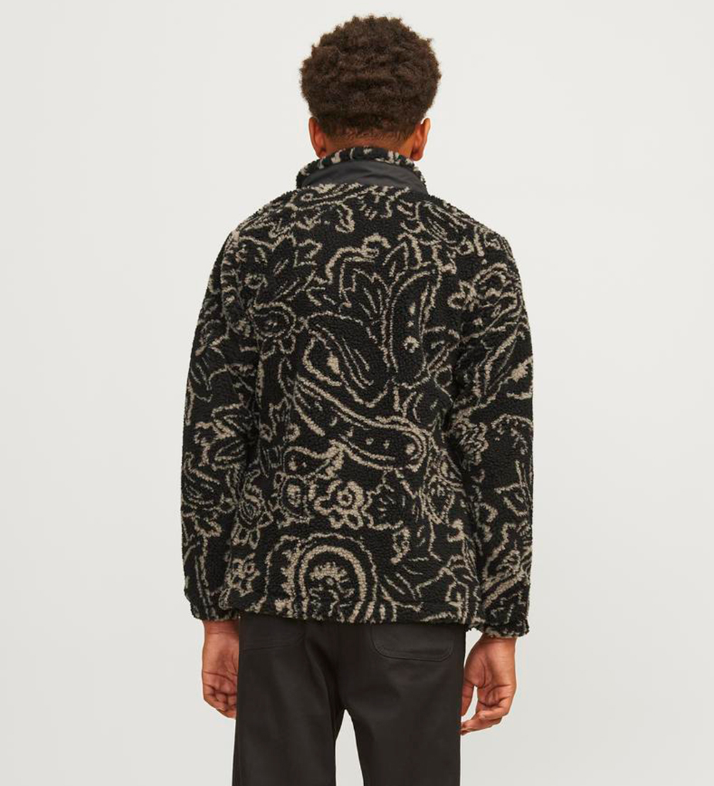 Jack & Jones Fleecejakke - JorVesterbro - Tap Shoe/Jacquard