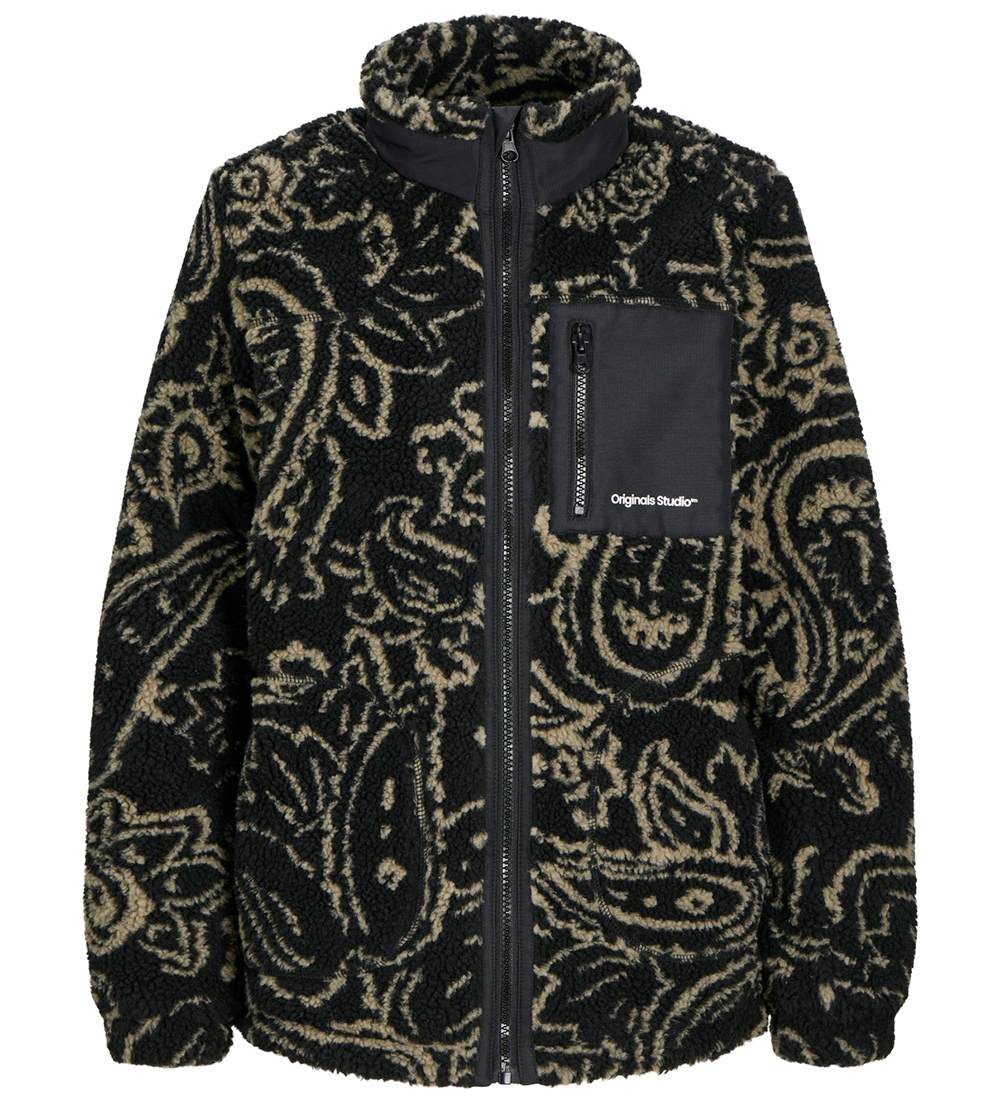 Jack & Jones Fleecejakke - JorVesterbro - Tap Shoe/Jacquard