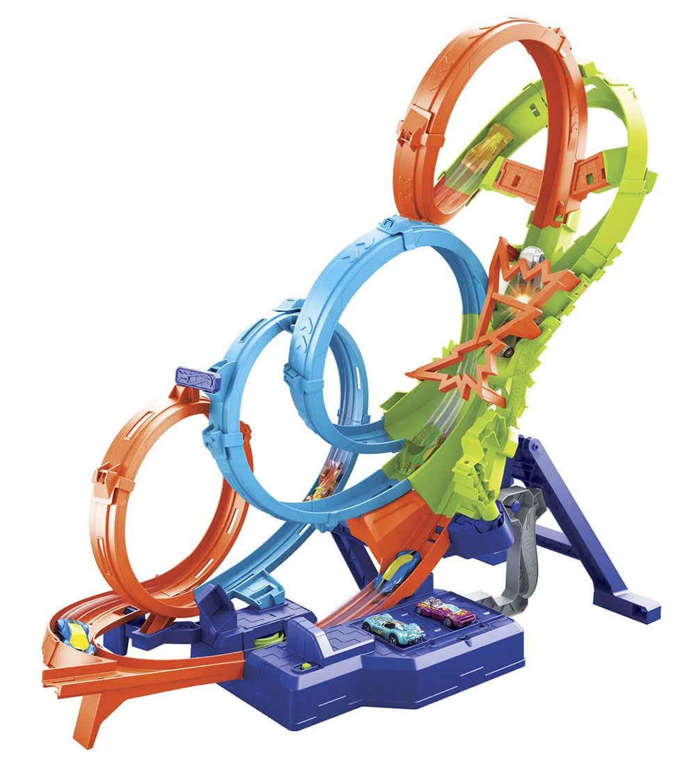 Hot Wheels Bilbane - Action 4-Loop Crash Out
