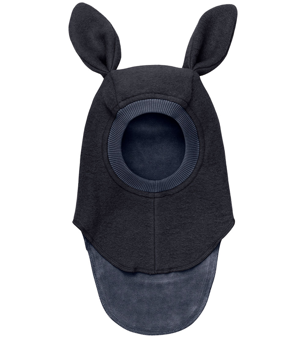 Huttelihut Elefanthue - Uld - 2-lags - Dark Navy m. Ører