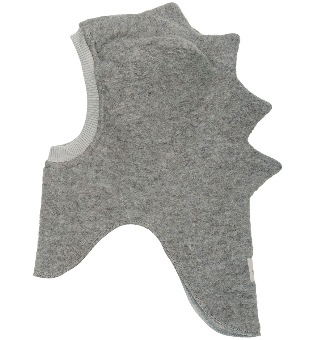 Huttelihut Elefanthue - Uld - 2-lags - Medium Grey Melange