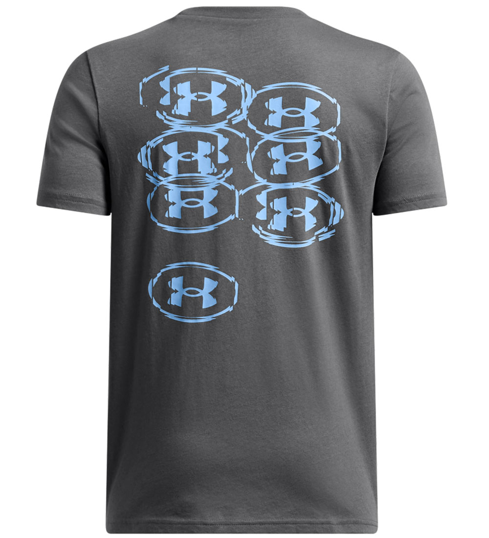 Under Armour T-Shirt - Slice Logo - Castlerock