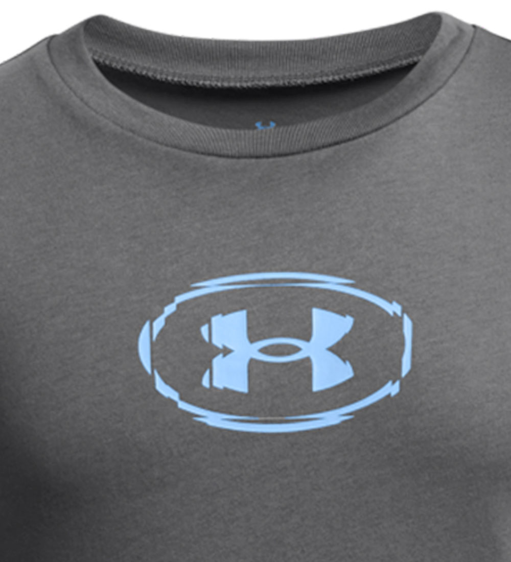 Under Armour T-Shirt - Slice Logo - Castlerock
