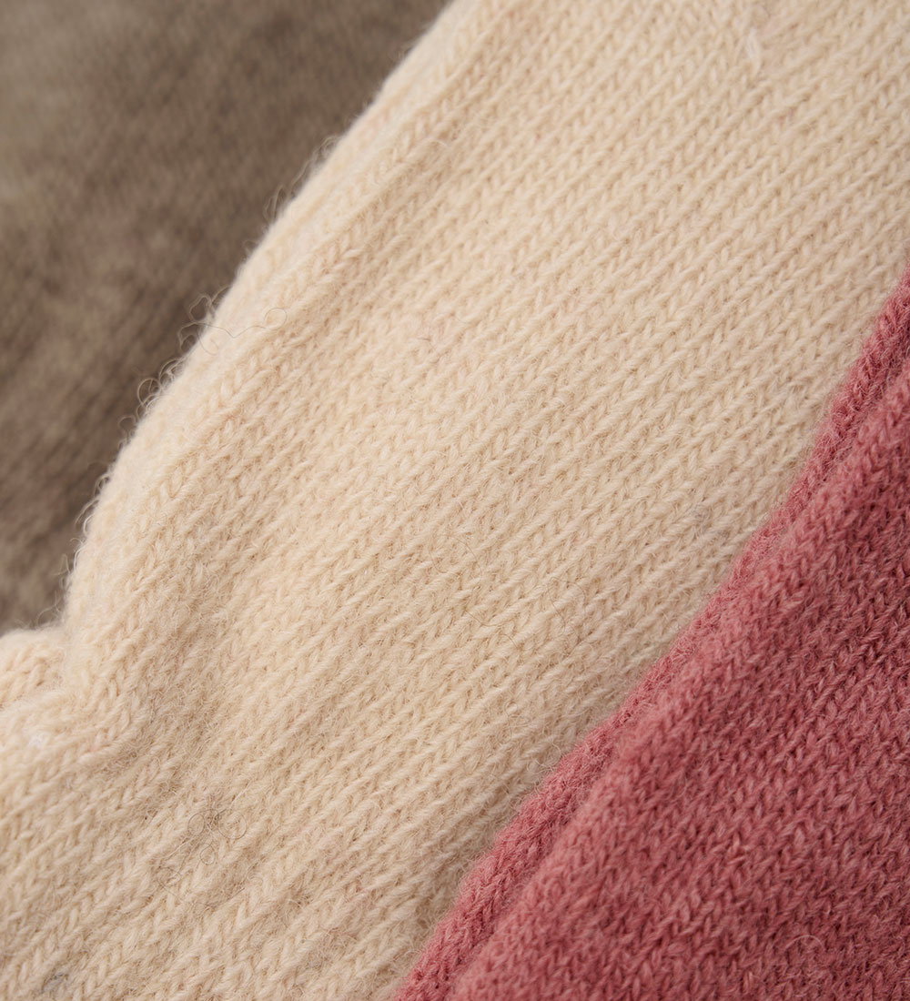 Minymo Handsker - Uld - 3-pak - Dusty Rose