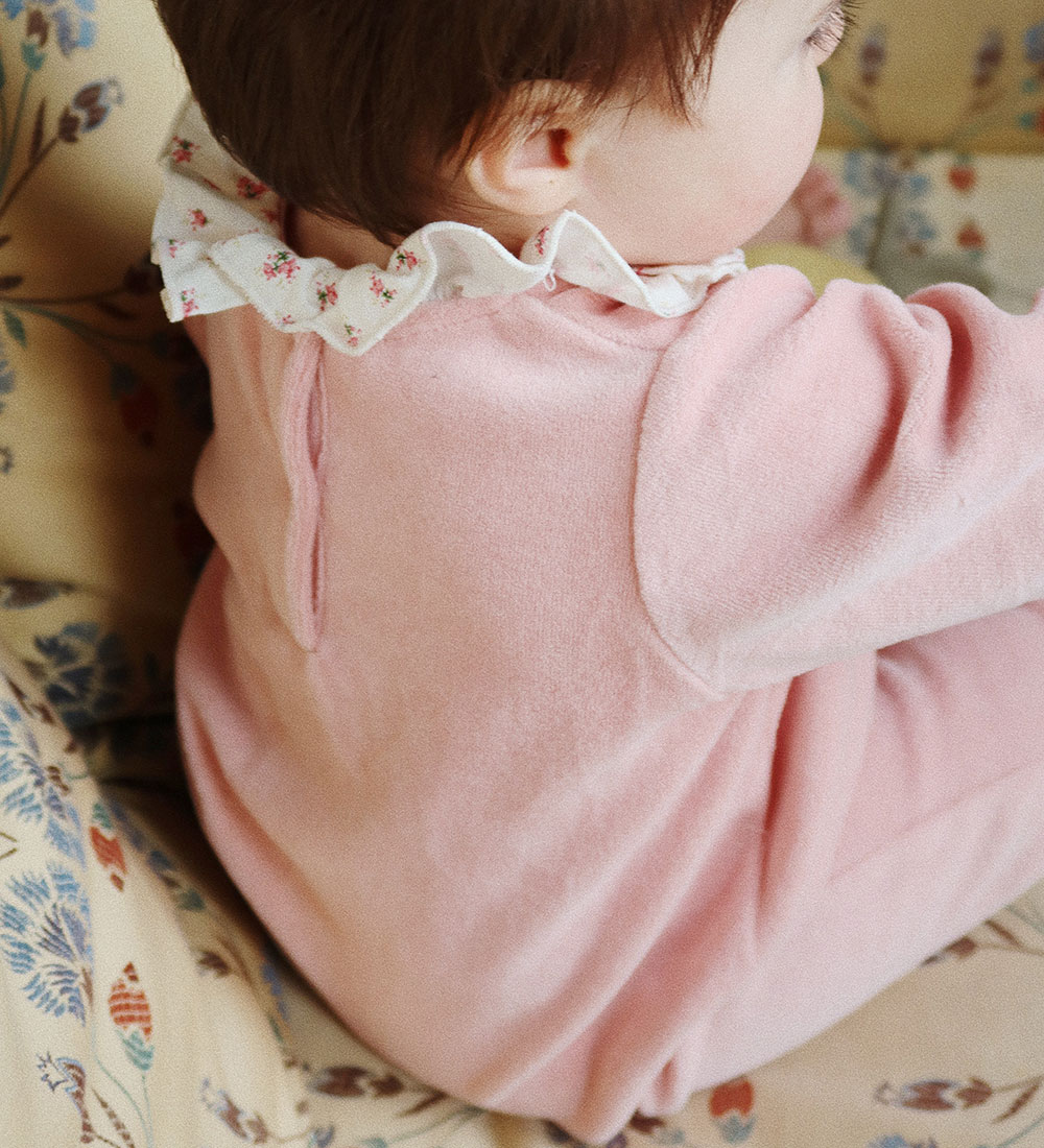 Konges Sløjd Heldragt - Miffa Frill - Velour - Mellow Rose