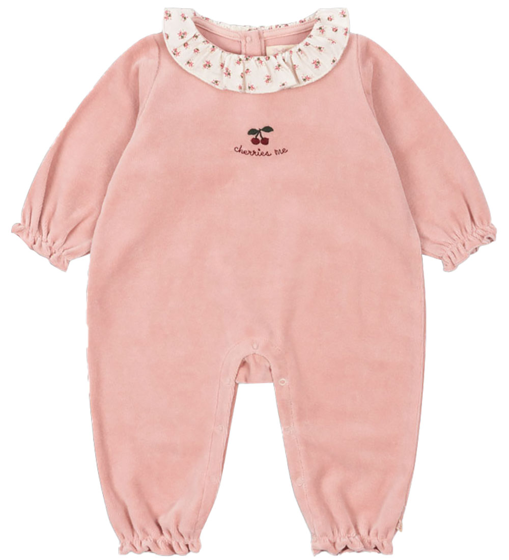 Konges Sløjd Heldragt - Miffa Frill - Velour - Mellow Rose