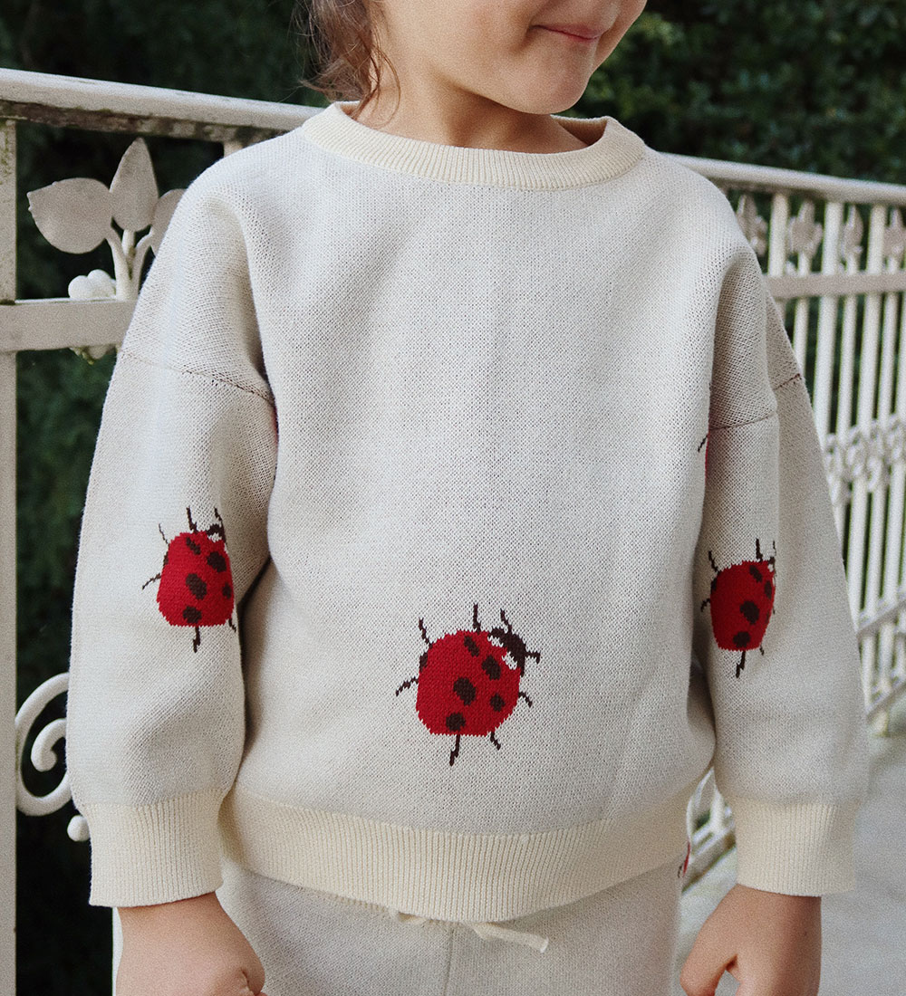 Konges Sløjd Bluse - Strik - Lapis - Ladybug