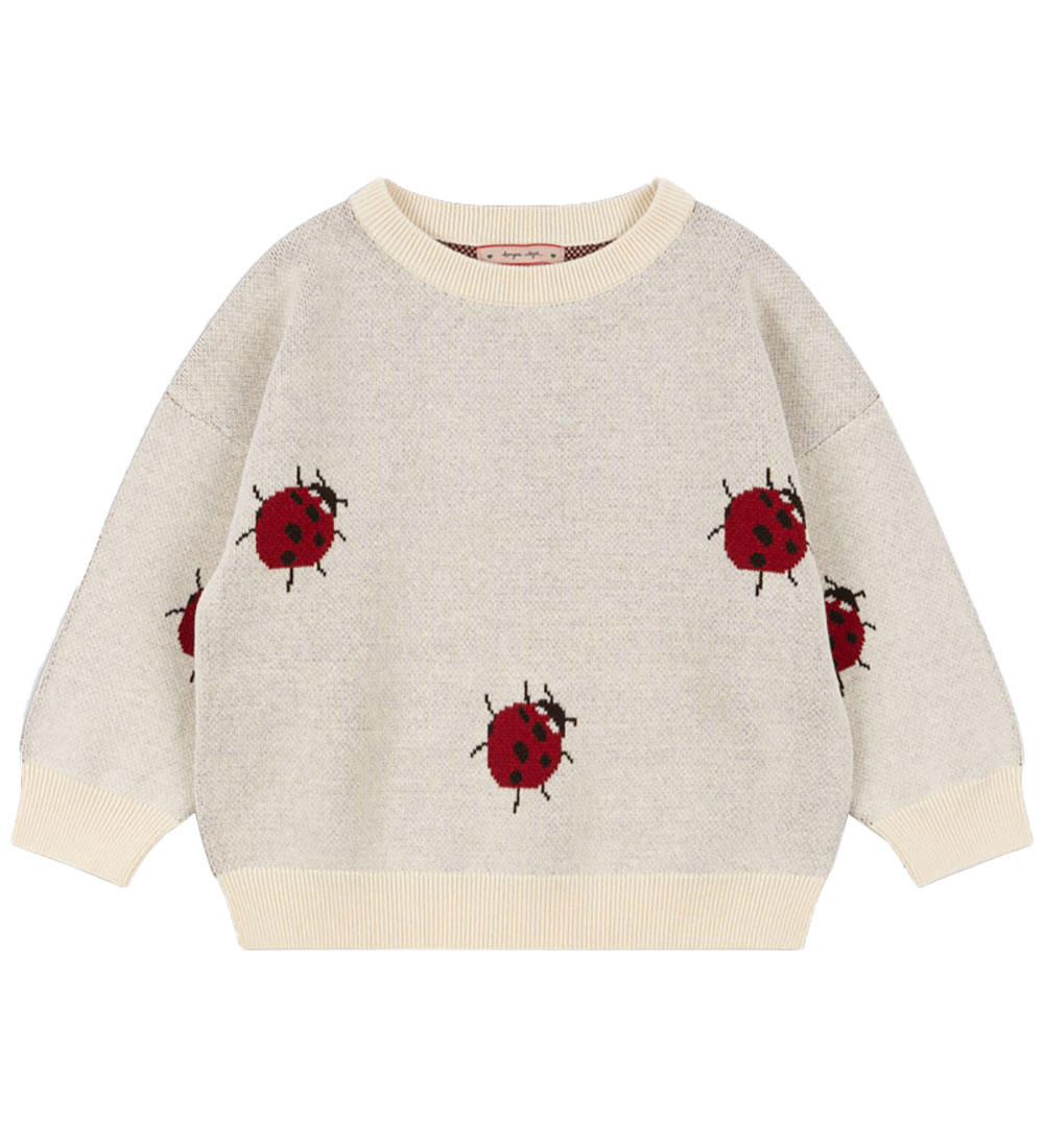 Konges Sløjd Bluse - Strik - Lapis - Ladybug