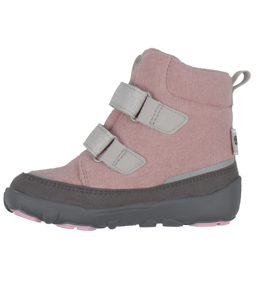 Affenzahn Vinterstøvler - Tex - Wool Comfy Koala - Pink/Grå