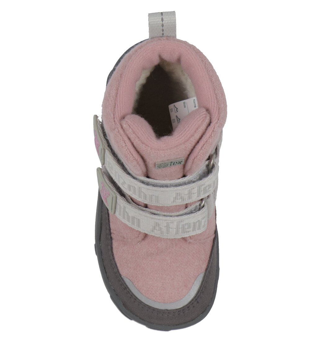Affenzahn Vinterstøvler - Tex - Wool Comfy Koala - Pink/Grå