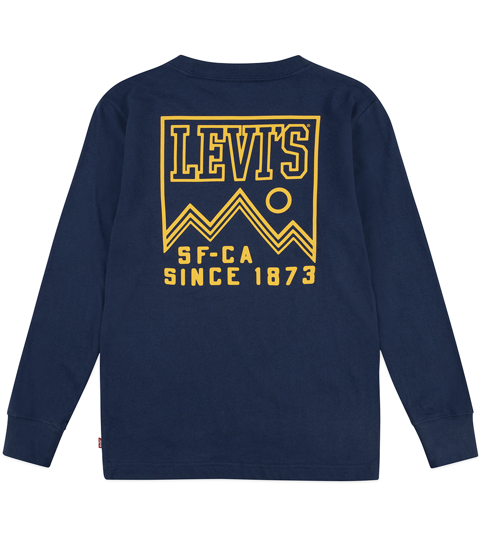Levis Bluse - Dress Blues m. Gul