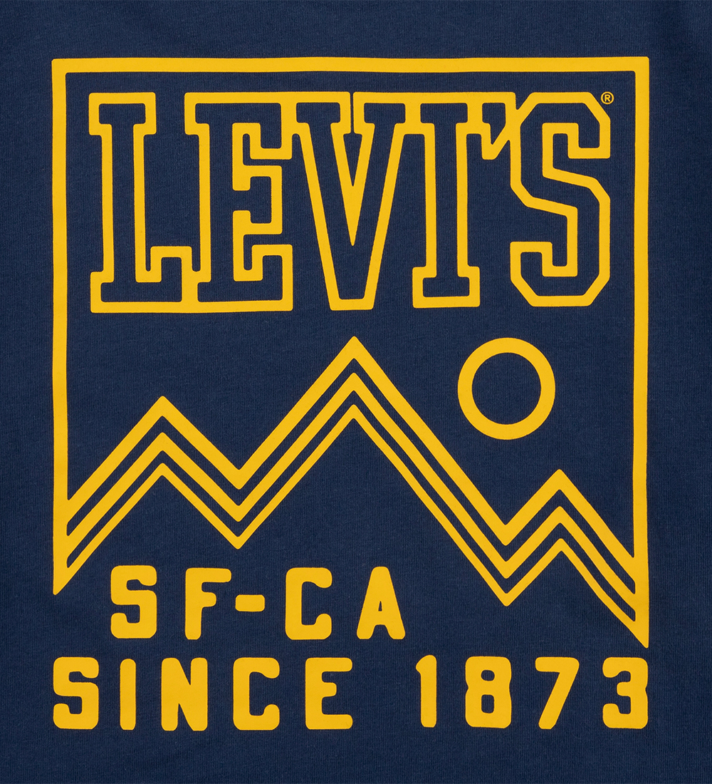 Levis Bluse - Dress Blues m. Gul