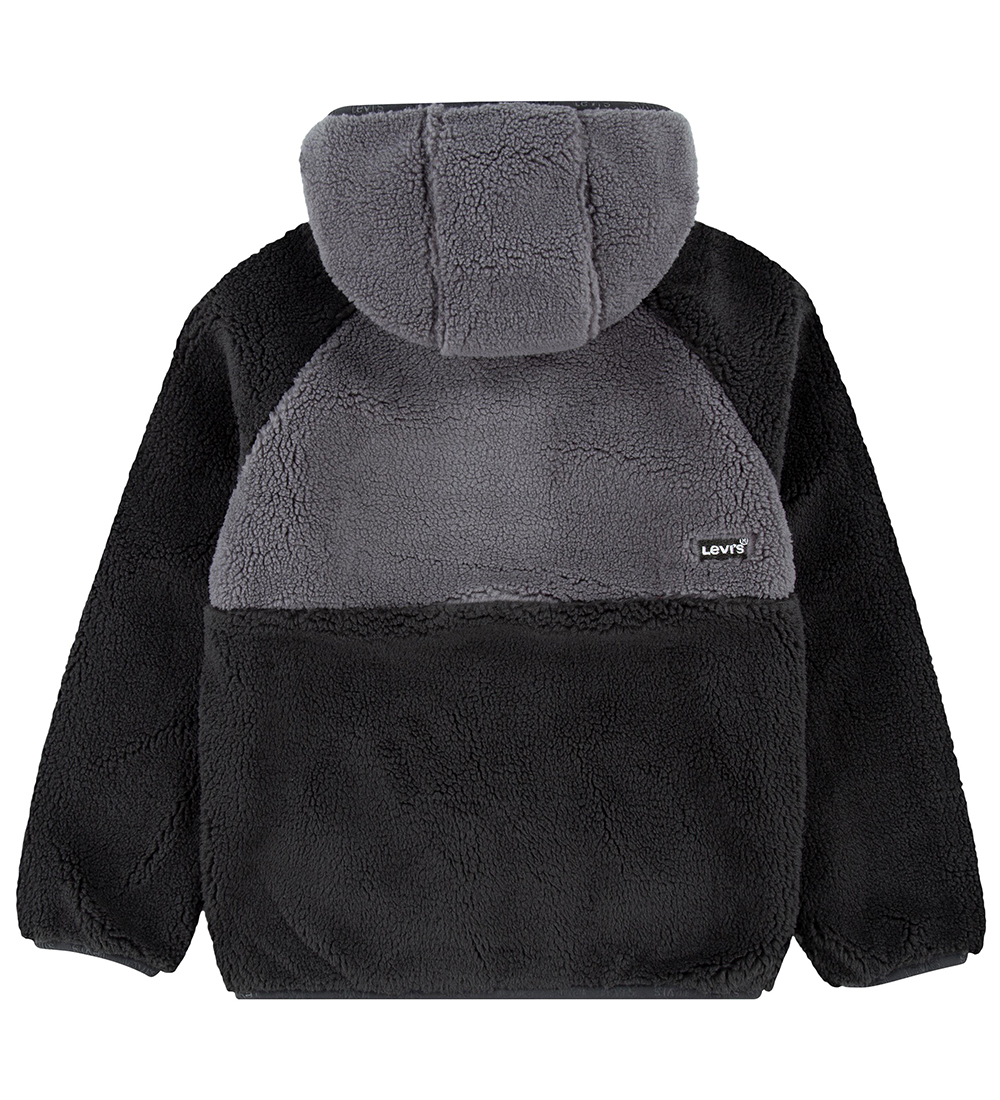 Levis Fleecejakke - Pirate Black/Grå