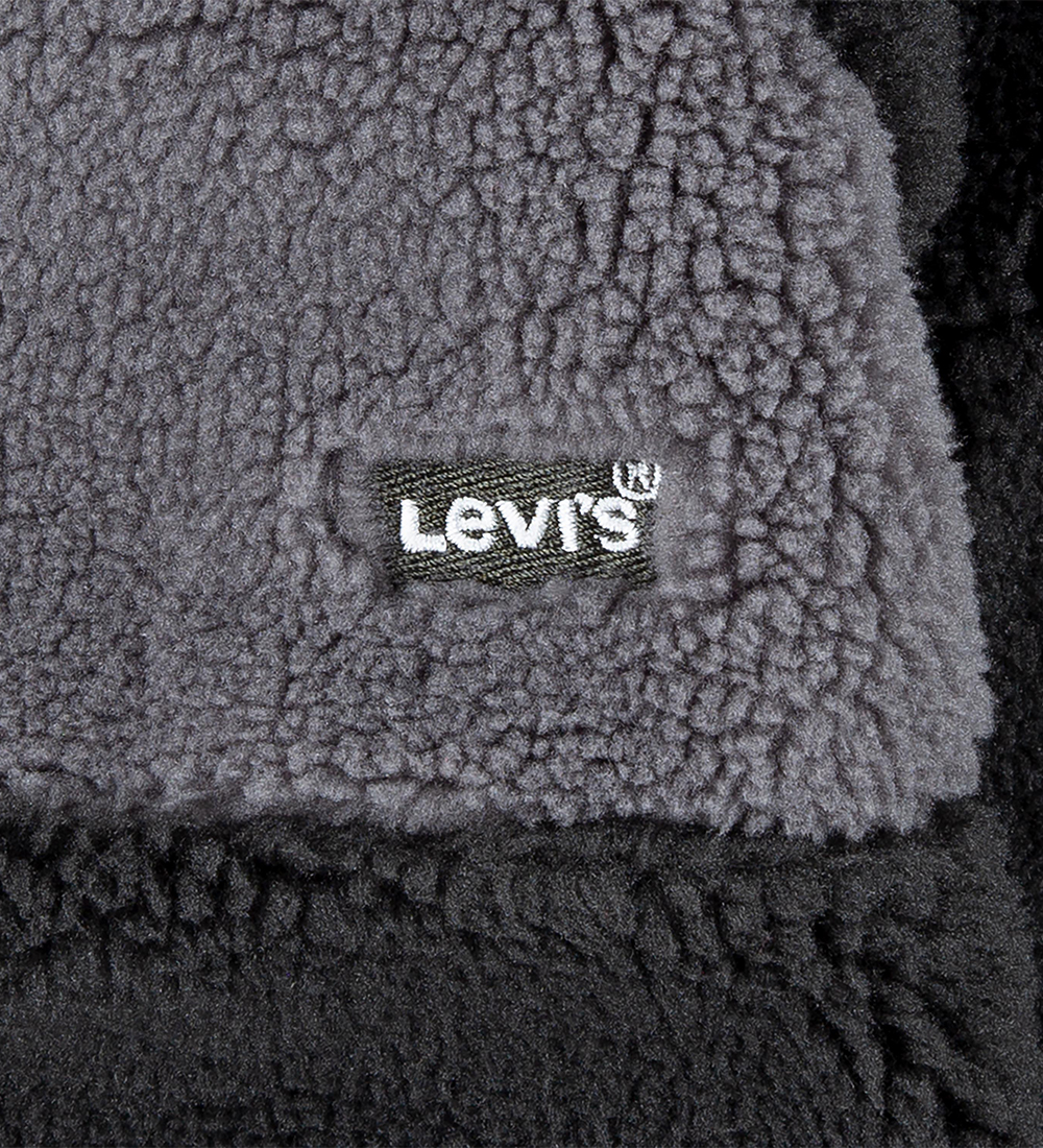 Levis Fleecejakke - Pirate Black/Grå
