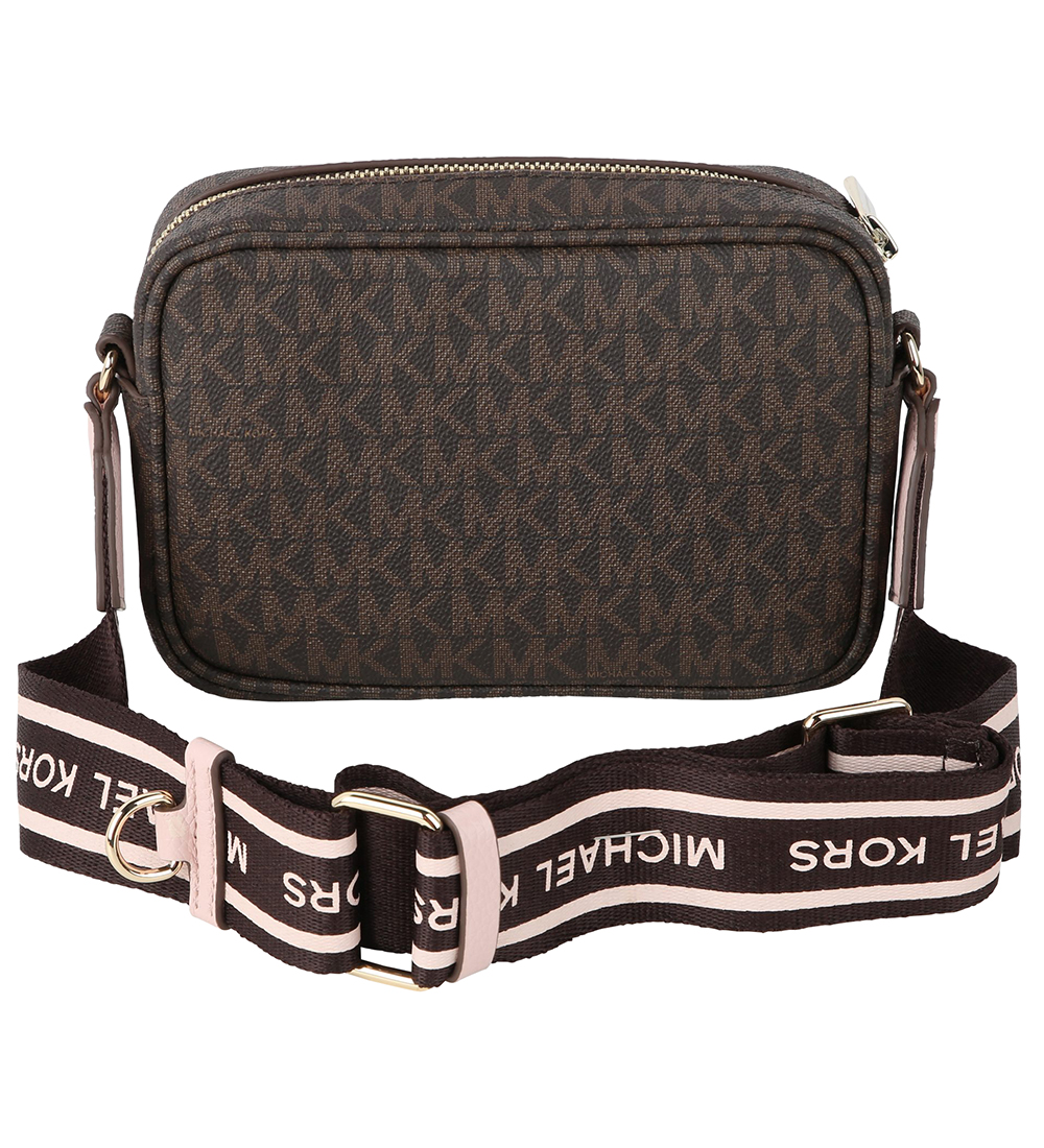 Michael Kors Skuldertaske m. Pung - Brun m. Guld