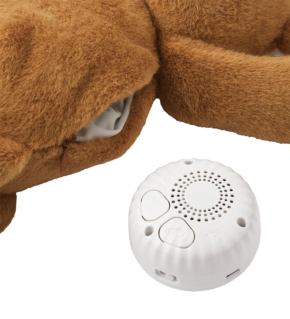 Liewood Bamse m. Lys/Lyd - Hattie Bear - 25 cm - Humming Teddy