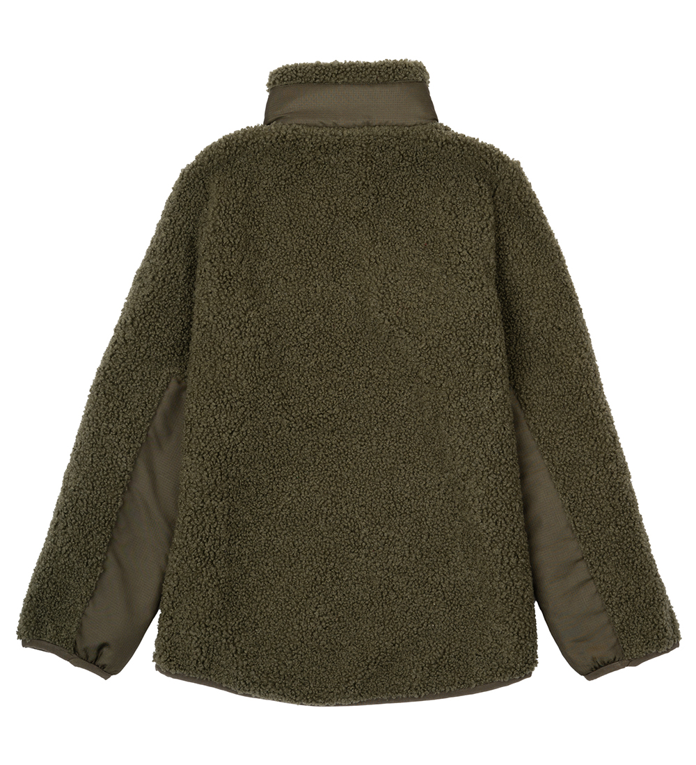 The New Fleecejakke - Teddy - TNLeopold - Ivy Green