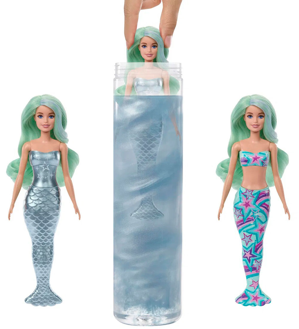 Barbie Dukke - 30 cm - Color Reveal Deep Sea Mermaids