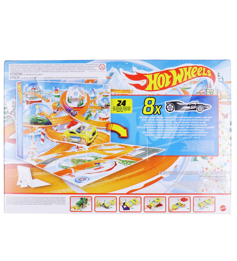 Hot Wheels Julekalender - 24 Låger