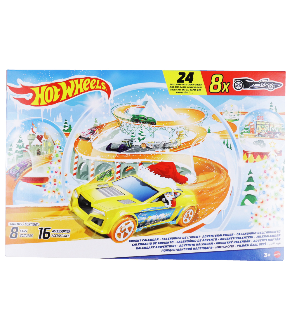 Hot Wheels Julekalender - 24 Låger