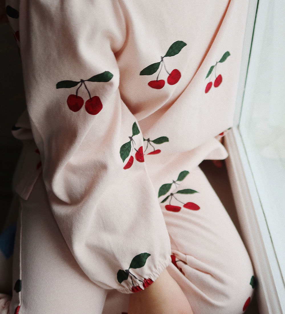 Konges Sløjd Bukser - Drey Slit - Ma Grande Cerise Peony