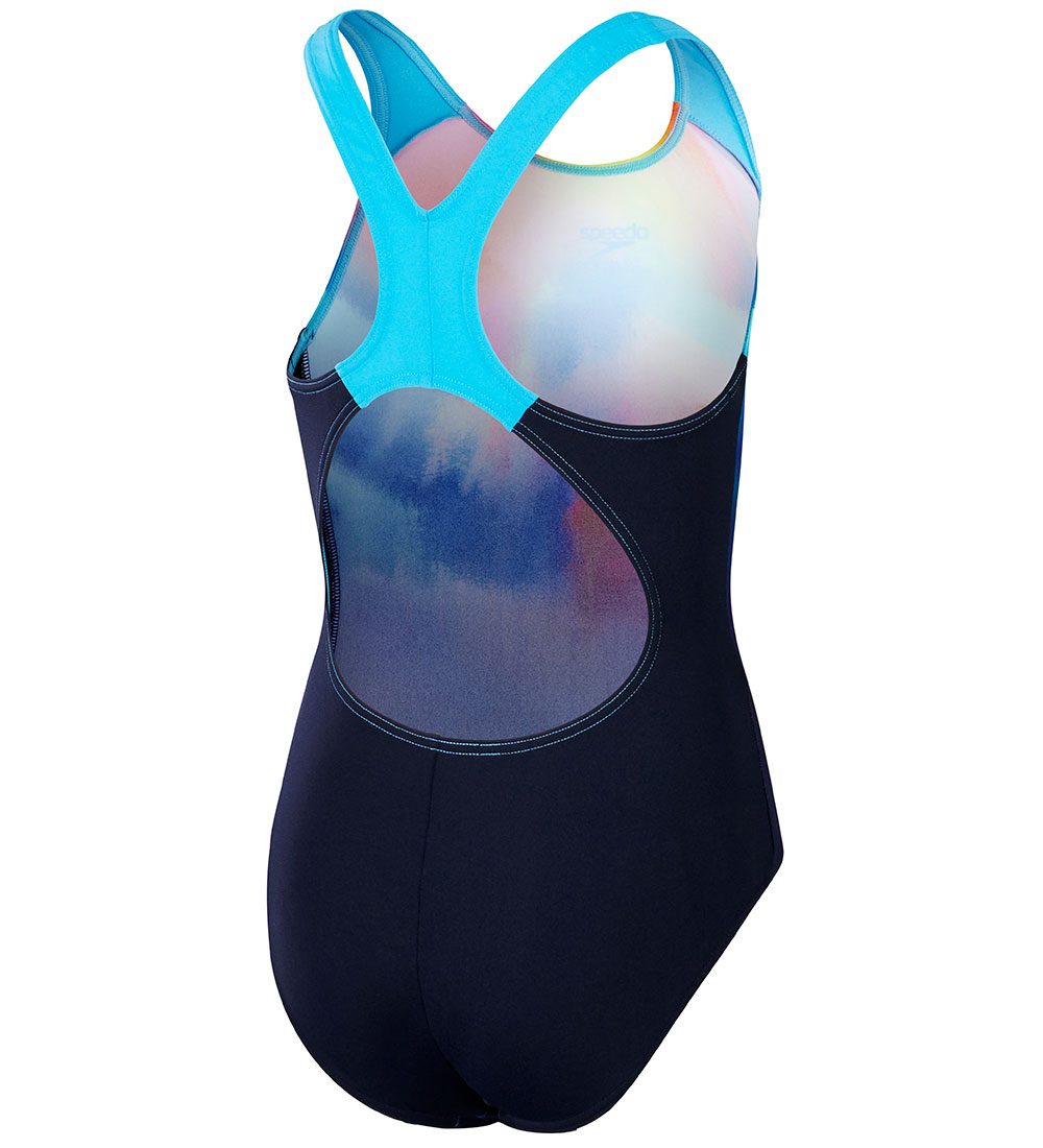 Speedo Badedragt - Digi Placement Splashback - Navy/Blue
