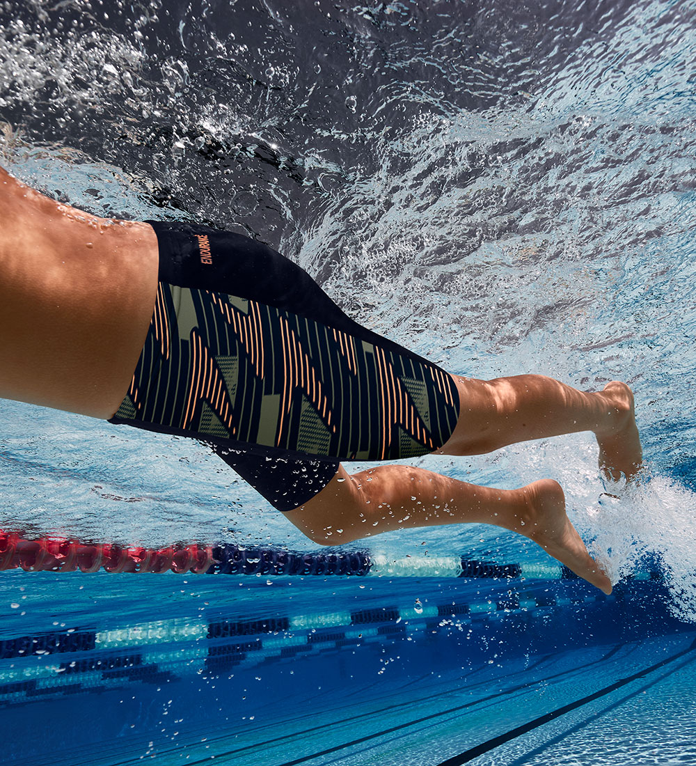 Speedo Badebukser - Hyperboom Panel Jammer - Black/Green