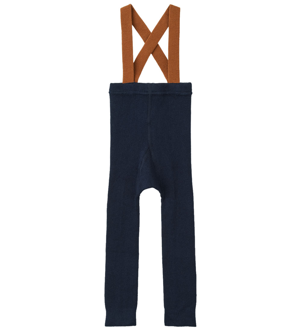 Liewood Leggings m. Seler - Cuno - Classic Navy/Golden Cara
