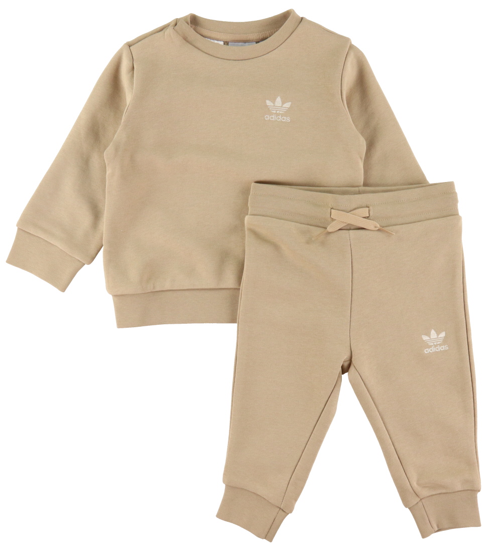 adidas Originals Sweatsæt - Crew - Beige