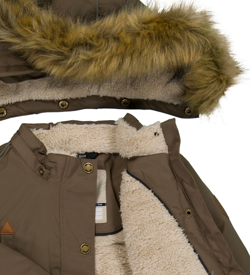 Mikk-Line Vinterjakke - Parka - Chocolate Chip