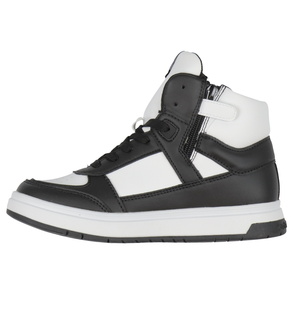 Calvin Klein Sko - High Top Lace Up - Sort/Hvid