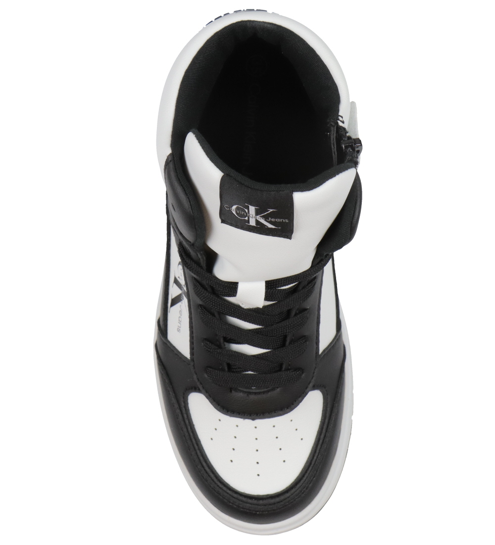 Calvin Klein Sko - High Top Lace Up - Sort/Hvid