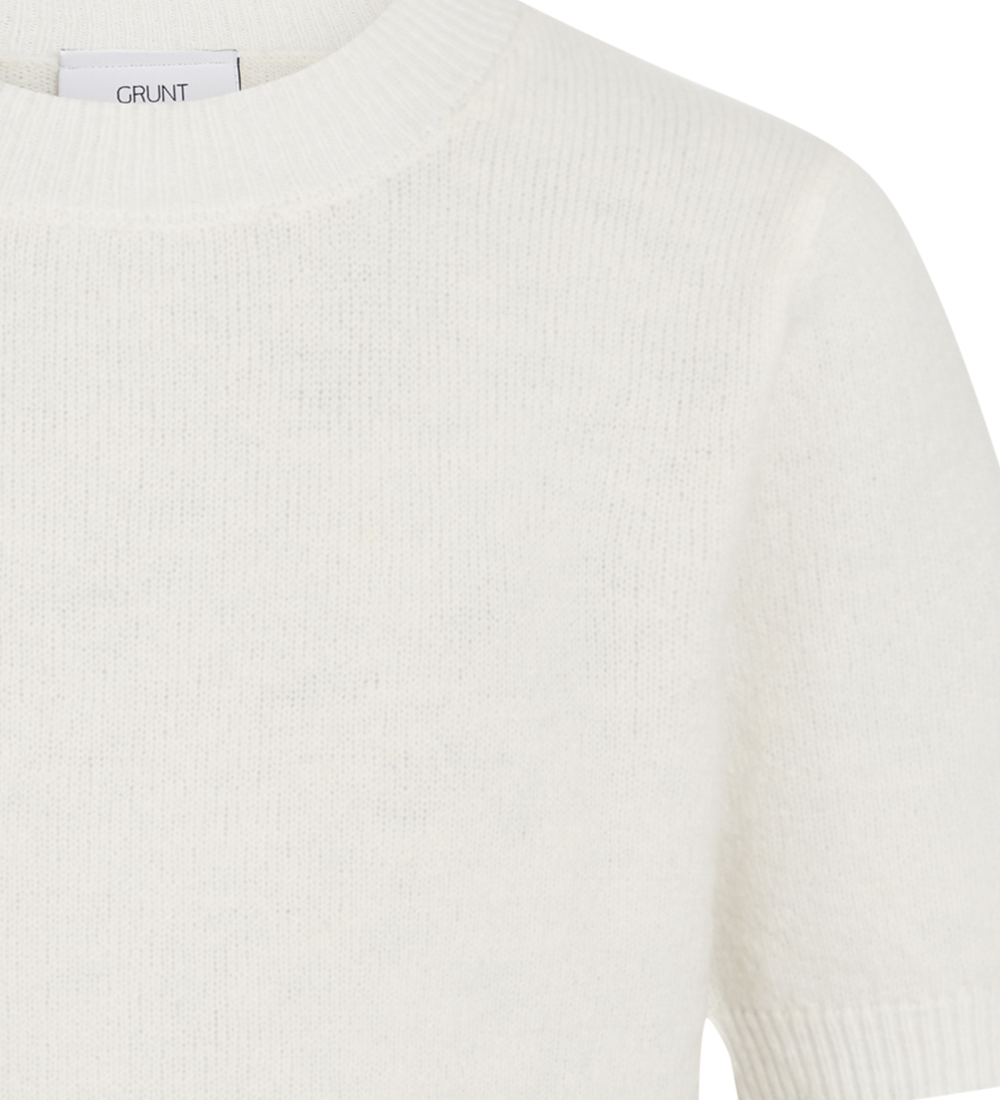 Grunt T-shirt - Strik - GRIsa - Off White