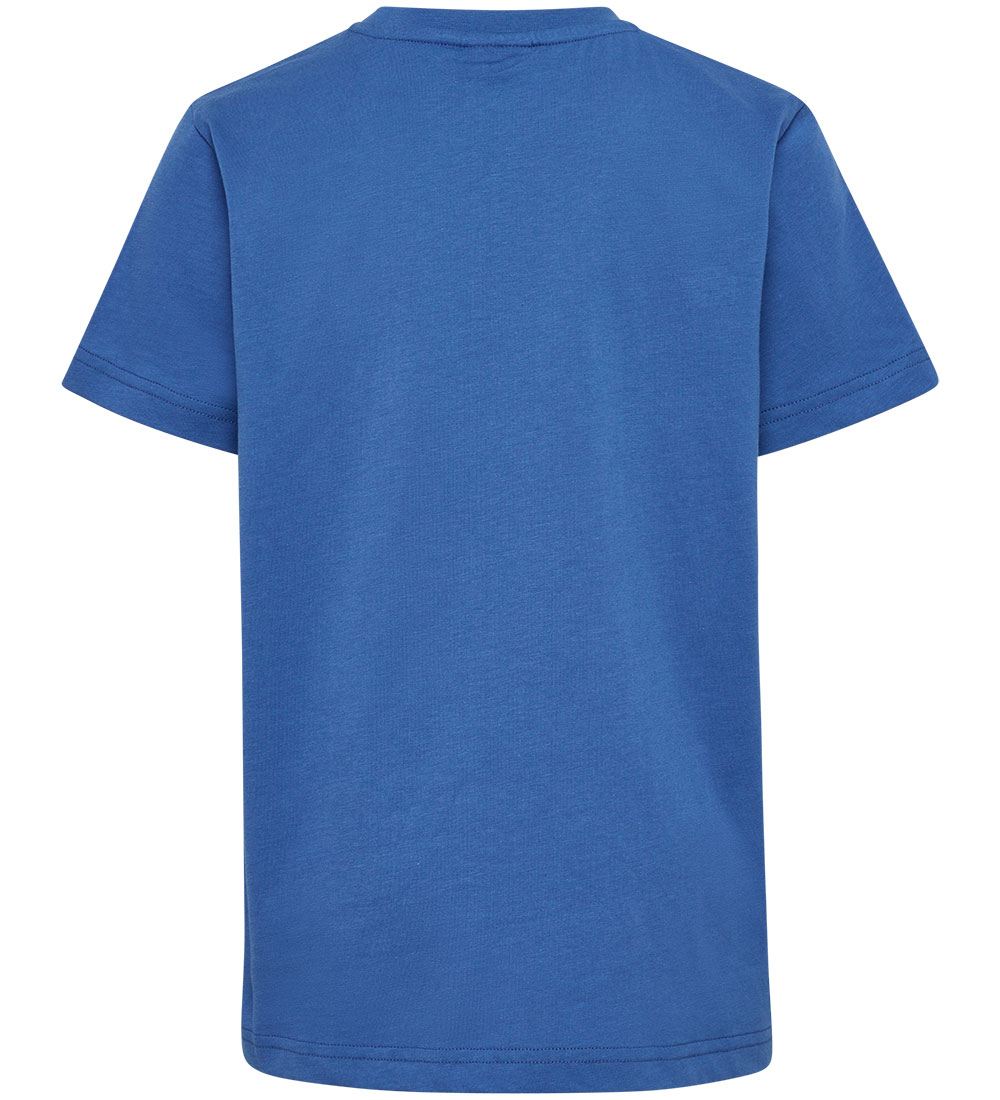 Hummel T-shirt - HmlPrint - Bright Cobalt