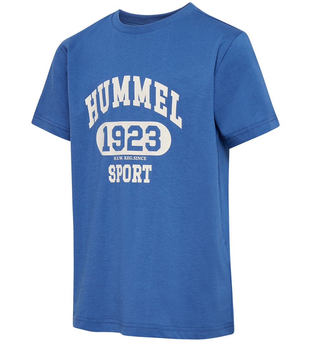 Hummel T-shirt - HmlPrint - Bright Cobalt