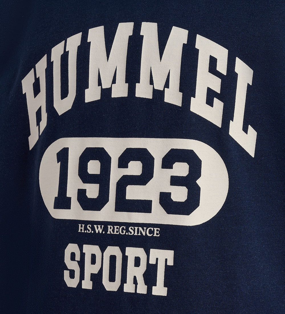 Hummel T-shirt - HmlPrint - Black Iris
