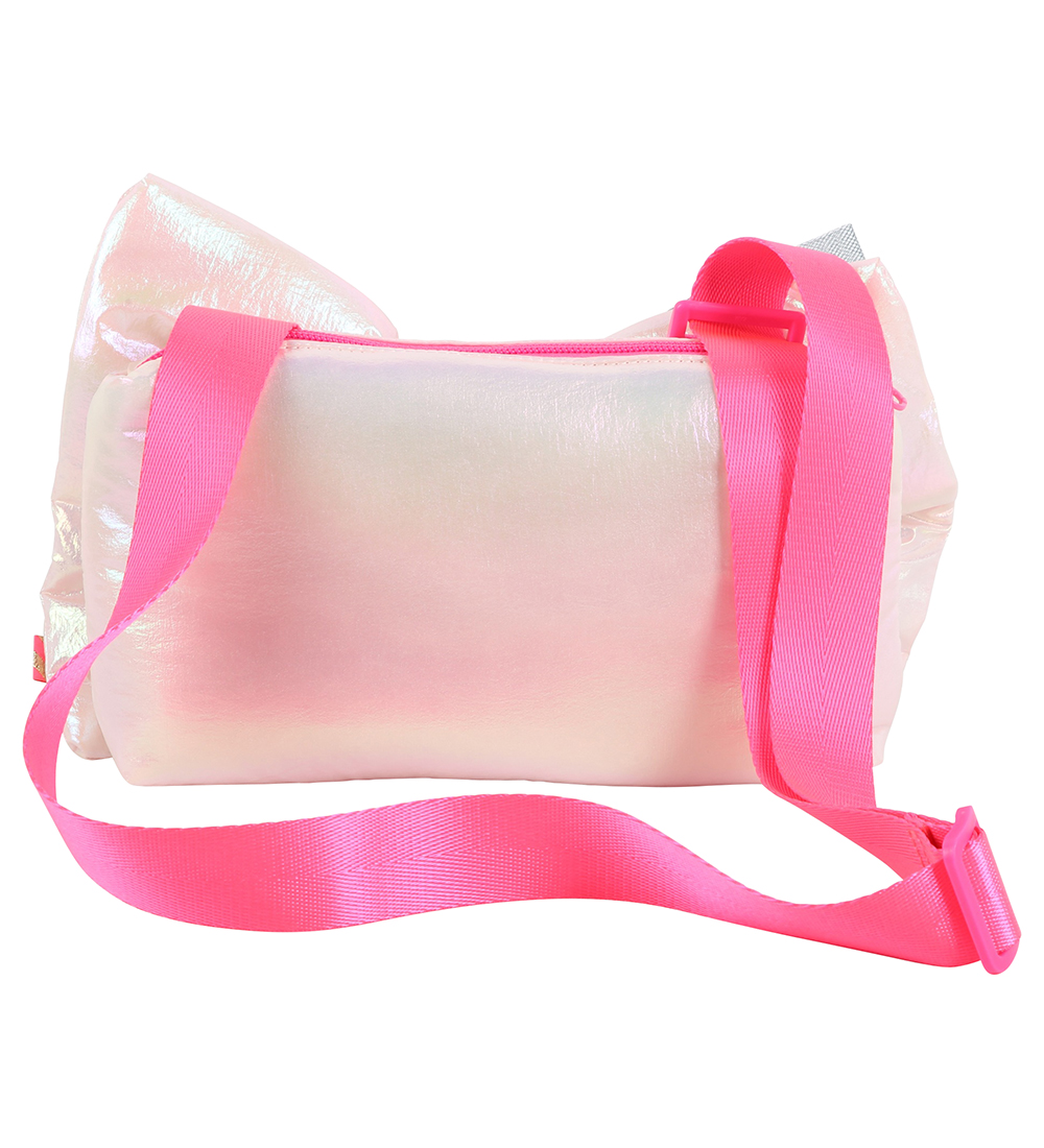 Billieblush Skuldertaske - Pink/Pallietter m. Sløjfr