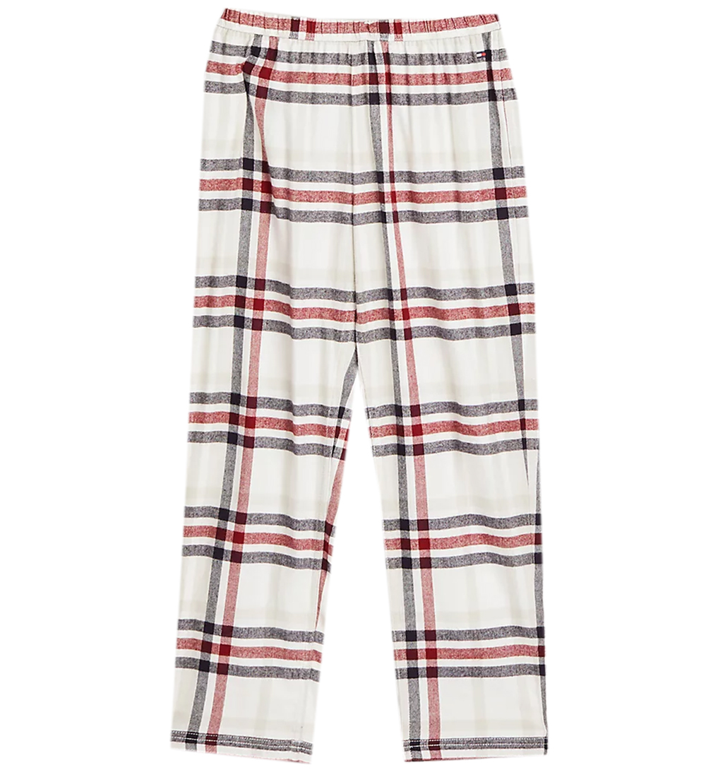 Tommy Hilfiger Nattøj - 2-delt - Heritage Check Ivory