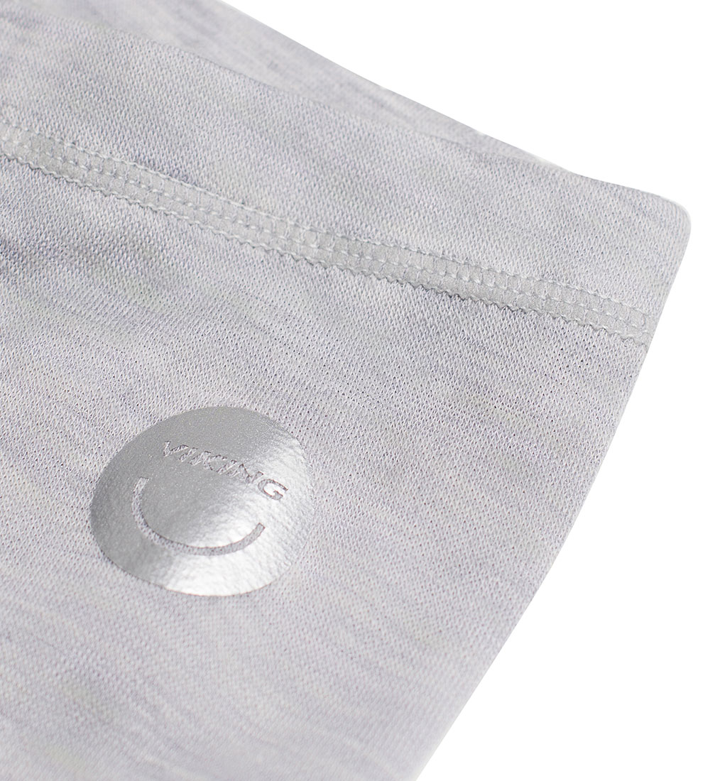 Viking Bukser - Uld/Bambus - Baselayer - Grey/Light Grey