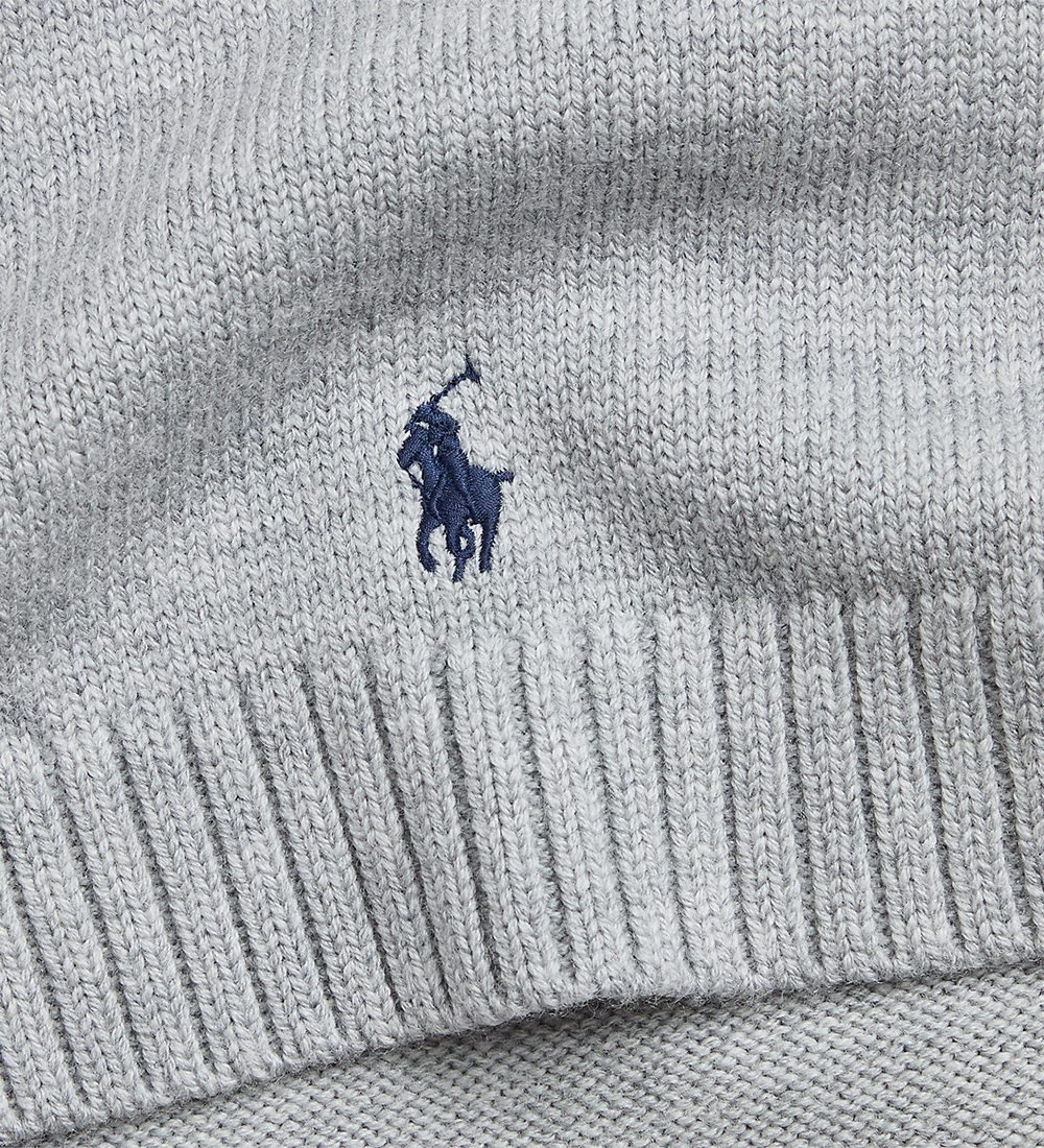 Polo Ralph Lauren Halstørklæde - Uld - Gråmeleret