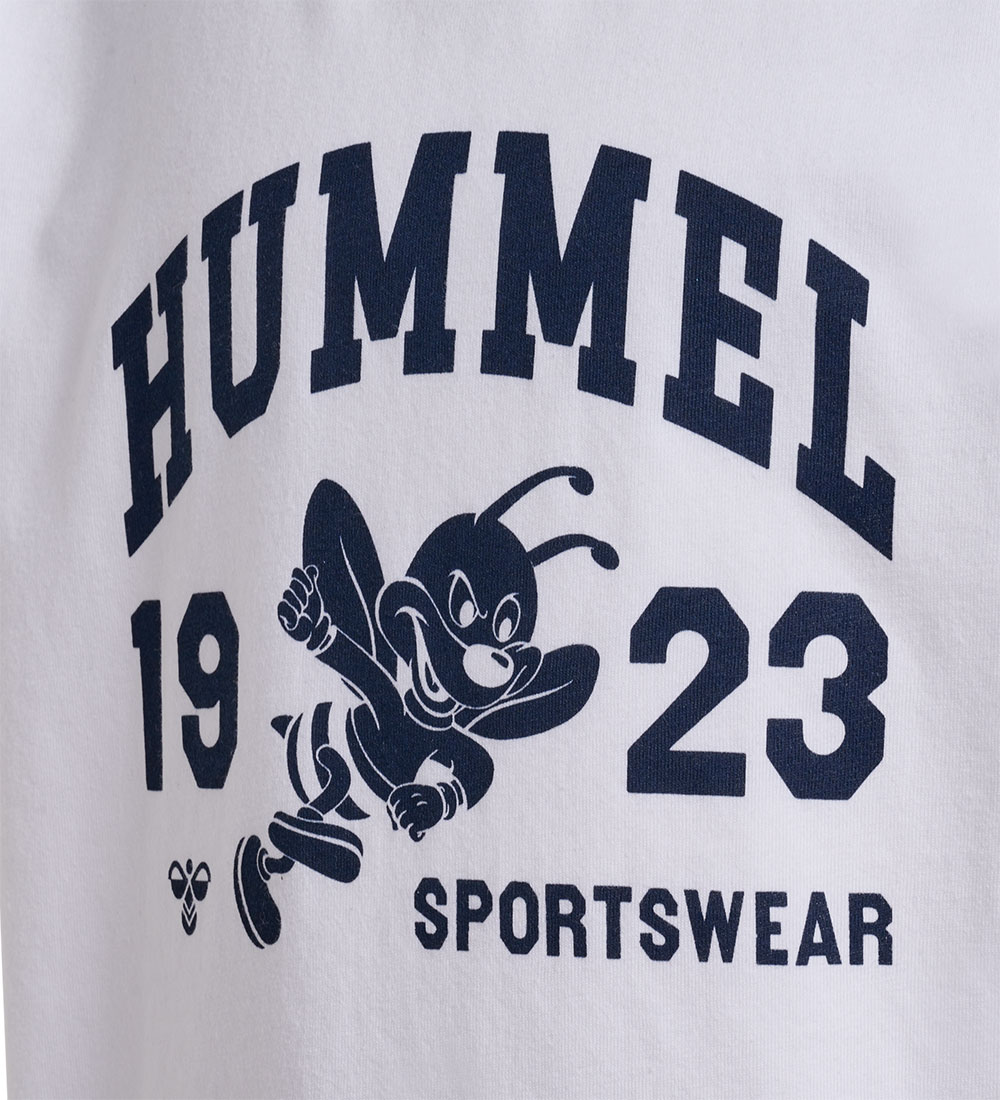 Hummel T-shirt - hmlPrint - Bright White