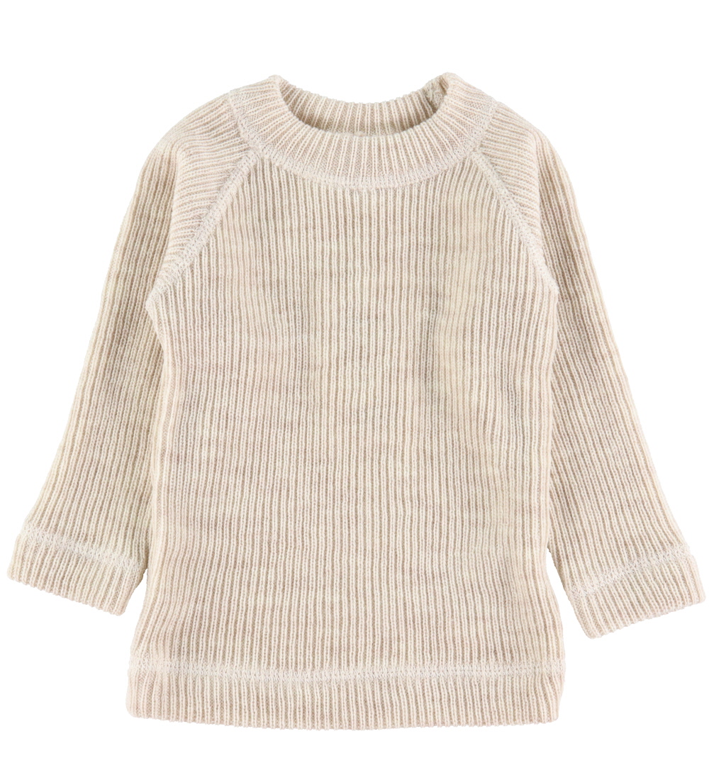 Joha Bluse - Strik - Uld - Creme